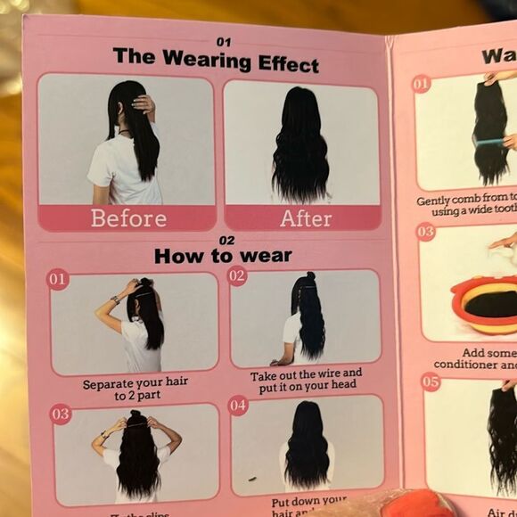 20 inch invisible hair extension comes with all accessories - Picture 7 of 12